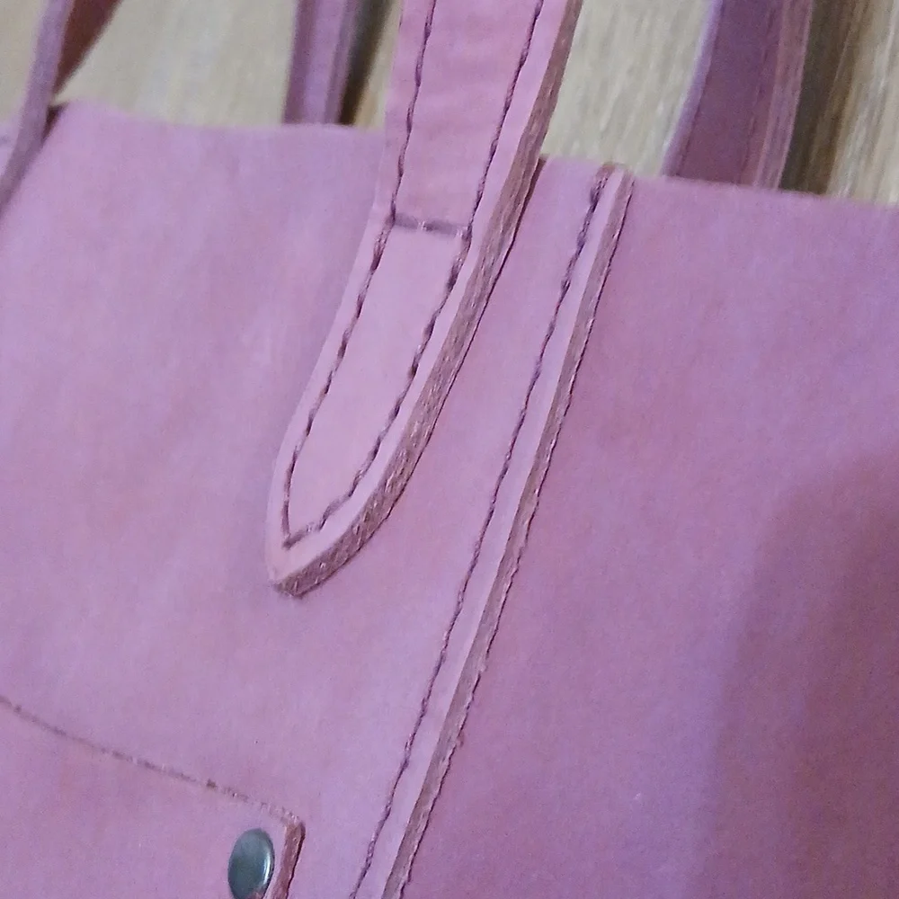 Portland Leather Juliette Bag In Foxglove Color Like New! Lovely! - Picture 6 of 11